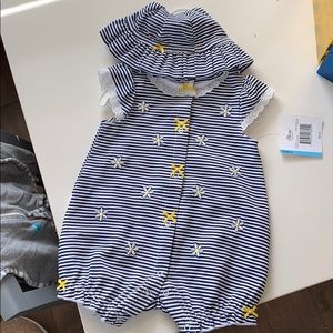 Little Me nautical daisy set